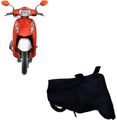 ABS AUTO TREND Two Wheeler Cover for Honda(Activa i, Black)