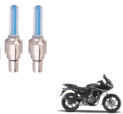 AK Art Bike Wheel valve LED For All Pulsur - Blue Indicator Light Motorbike LED for Bajaj (1 V, 2 W)(Pulsar 220 DTS-i, Pack of 2)