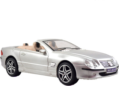 

Breno Push and Go toy, Friction Super Fast Racing Car toys for kids, car for kids, baby car in silver, open roof car(Silver)