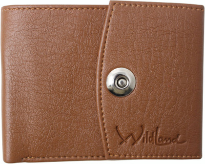 

Wildland Men Black Artificial Leather Wallet(6 Card Slots), Tan