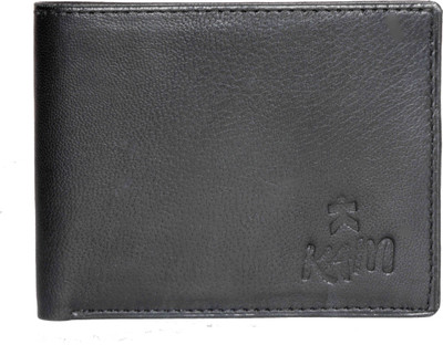 

KAIN Men Black Genuine Leather Wallet(7 Card Slots)