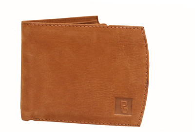 

Probasta Men Brown Genuine Leather Wallet(3 Card Slots)