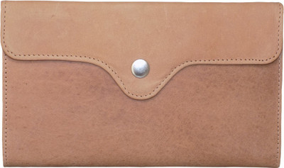

Style 98 Women Tan Genuine Leather Card Holder(13 Card Slots)