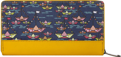 

Intelligent Idiots Women Multicolor Artificial Leather Wallet(11 Card Slots)