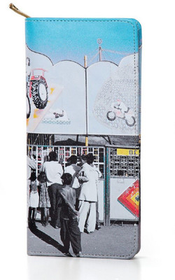 

India Circus Girls Multicolor Artificial Leather Wallet(6 Card Slots)