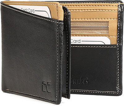 

Dezire Crafts Boys Multicolor Artificial Leather Wallet(8 Card Slots), Black