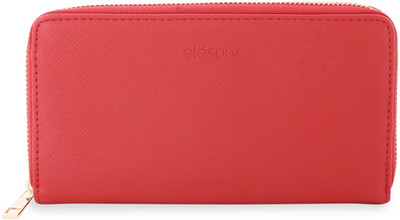 

Elespry Women Red Artificial Leather Wallet(5 Card Slots)