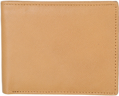 

AspenLeather Men Tan Genuine Leather Wallet(6 Card Slots)