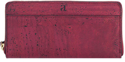 

Arture Women Maroon Artificial Leather Wallet(12 Card Slots)
