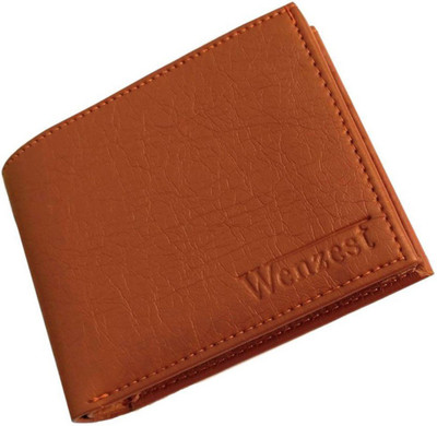 

Wenzest Boys Tan Artificial Leather Wallet(10 Card Slots)