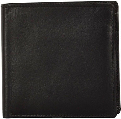 

Leatherman Men Black Genuine Leather Wallet(11 Card Slots)