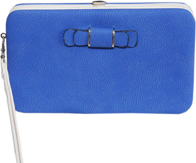 

NC Women Blue Canvas Wallet(7 Card Slots)