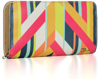 

India Circus Girls Multicolor Artificial Leather Wallet(6 Card Slots)