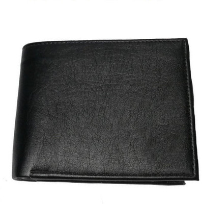 

SAMTROH Men Black Artificial Leather Wallet(6 Card Slots)