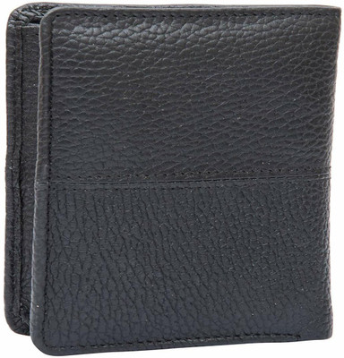 

Leatherman Men Black Genuine Leather Wallet(12 Card Slots)