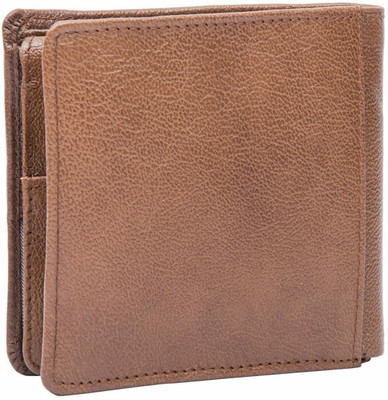 

Leatherman Men Brown Genuine Leather Wallet(11 Card Slots)