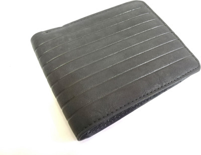 

pantheer marrketing Men Black Artificial Leather Wallet(4 Card Slots)