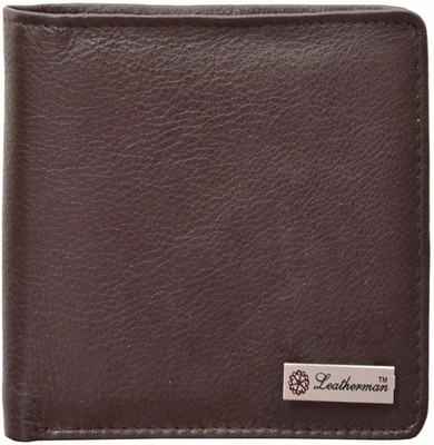 

Leatherman Men Black Genuine Leather Wallet(12 Card Slots), 1517 b-brown