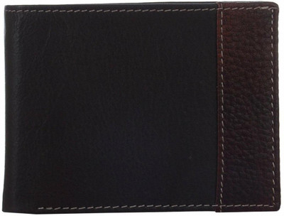 

Leatherman Men Black Genuine Leather Wallet(11 Card Slots)