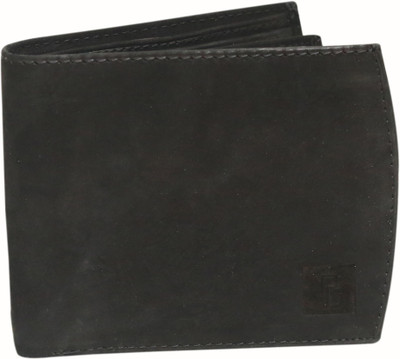 

Probasta Men Black Genuine Leather Wallet(5 Card Slots)
