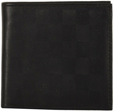 

Leatherman Men Black Genuine Leather Wallet(12 Card Slots), Black light