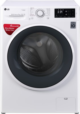 LG 7.0 kg Fully Automatic Front Load Washing Machine White(FHT1007SNW)   Washing Machine  (LG)
