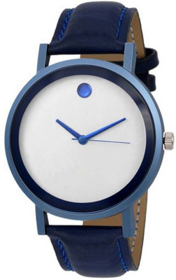 

iDIVAS New Arrival Blue Leather Strap Attractive Design Watch For Boys Watch - For Men