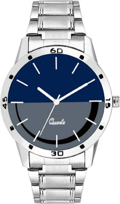 

TRUE KART ALK_11927 PRIMIUM BLUE DIAL AND SILVER METAL STRAP Watch - For Men