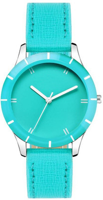 

iDIVAS NEW LETEST SUPER HOT Collaction Blue Leather watch Watch - For Women