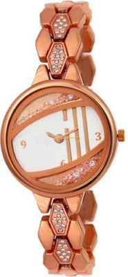 

TRUE KART New Rose Gold Color Letest fresh Arrival attractive Designer looks Watch - For Girls