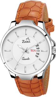 

Ziera ZR7086 Leather Strap DAY & Date Boy's watch Watch - For Men
