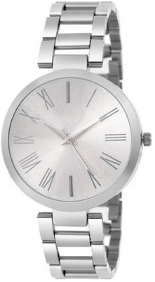

TRUE KART New Crystal Silver Dial Stainless Steel Chain Belt Watch For Girls & Women Watch - For Women