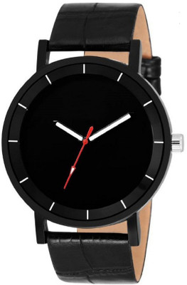 

iDIVAS NEW LETEST SUPER HOT Collaction Black Leather watch Watch - For Men