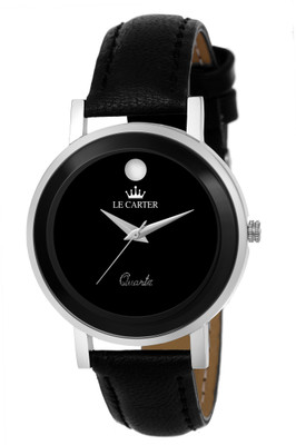 

Le Carter W-9002 Leather Strap Stylish Watch - For Girls