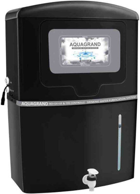 

Aquagrand Plus 14 Stage RO+UV+UF & TDS Manager 12 L RO + UV + UF + TDS Water Purifier(Black)