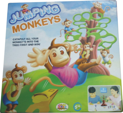 

99Shoppy Jumping Monkey Game(Multicolor)