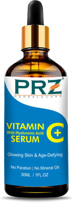 

PRZ Vitamin C Serum (30ML) With Hyaluronic Acid, Glowing Skin & Age-Defying , Fairness Brightening Vitamin C Super Strength(30 ml)