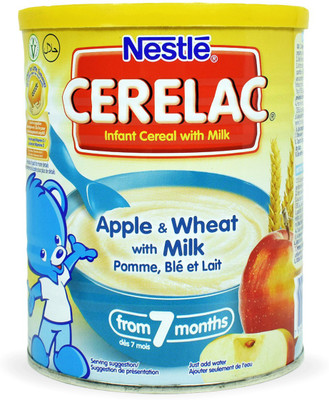 

Nestle Cerelac Apple And Wheat With Milk Cereal Cereal(400 g, 7+ Months)