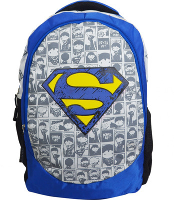 

Fashion Knockout Superman 5 L Backpack(Blue)