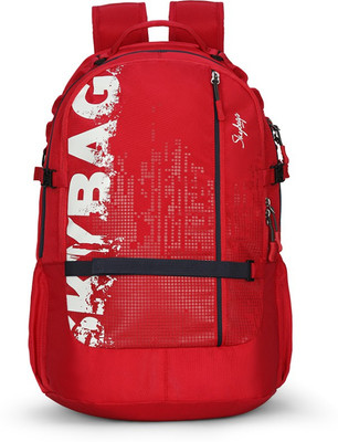 

Skybags KOMET PLUS 01 SCHOOL BAG RED 52 L Laptop Backpack(Red)