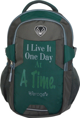 

Fashion Knockout I Live It one day 5 L Backpack(Grey)