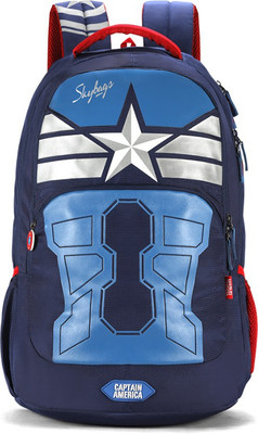 

Skybags SB MARVEL EXTRA 02 SCHOOL BAG BLUE 31.482 L Backpack(Blue)