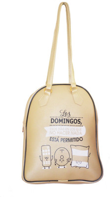 JG Shoppe Domingos 1.2 L Backpack(Gold)