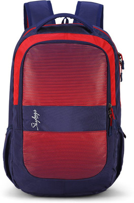

Skybags ZIA 02 SCHOOL BAG RED 47 L Laptop Backpack(Red, Blue)