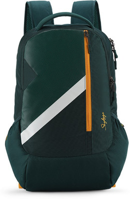 

Skybags FELIX 02 SCHOOL BAG DARK GREEN 50 L Laptop Backpack(Green)