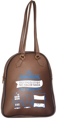 JG Shoppe Domingos 1.2 L Backpack(Brown)