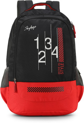 

Skybags LUKE 01 SCHOOL BAG BLACK 27 L Backpack(Black)