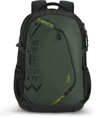

Skybags ZYLUS PRO 02 LAPTOP BACKPACK OLIVE 29.484 L Laptop Backpack(Green, Black)