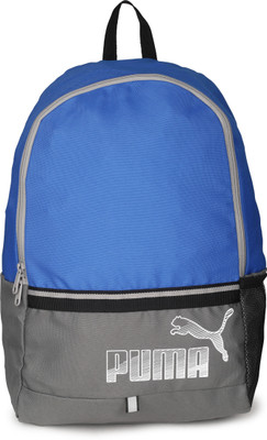 

Puma Phase Backpack II 22.52 L Laptop Backpack(Blue, Grey), Lapis blue-quiet shade