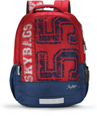 Skybags BINGO 01 SCHOOL BAG RED 31.878 L Backpack(Red)